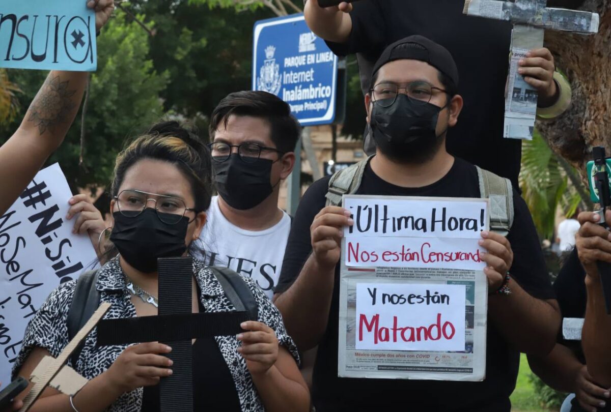 Periodistas De Yucat N Alzan La Voz Contra La Violencia Y La Censura