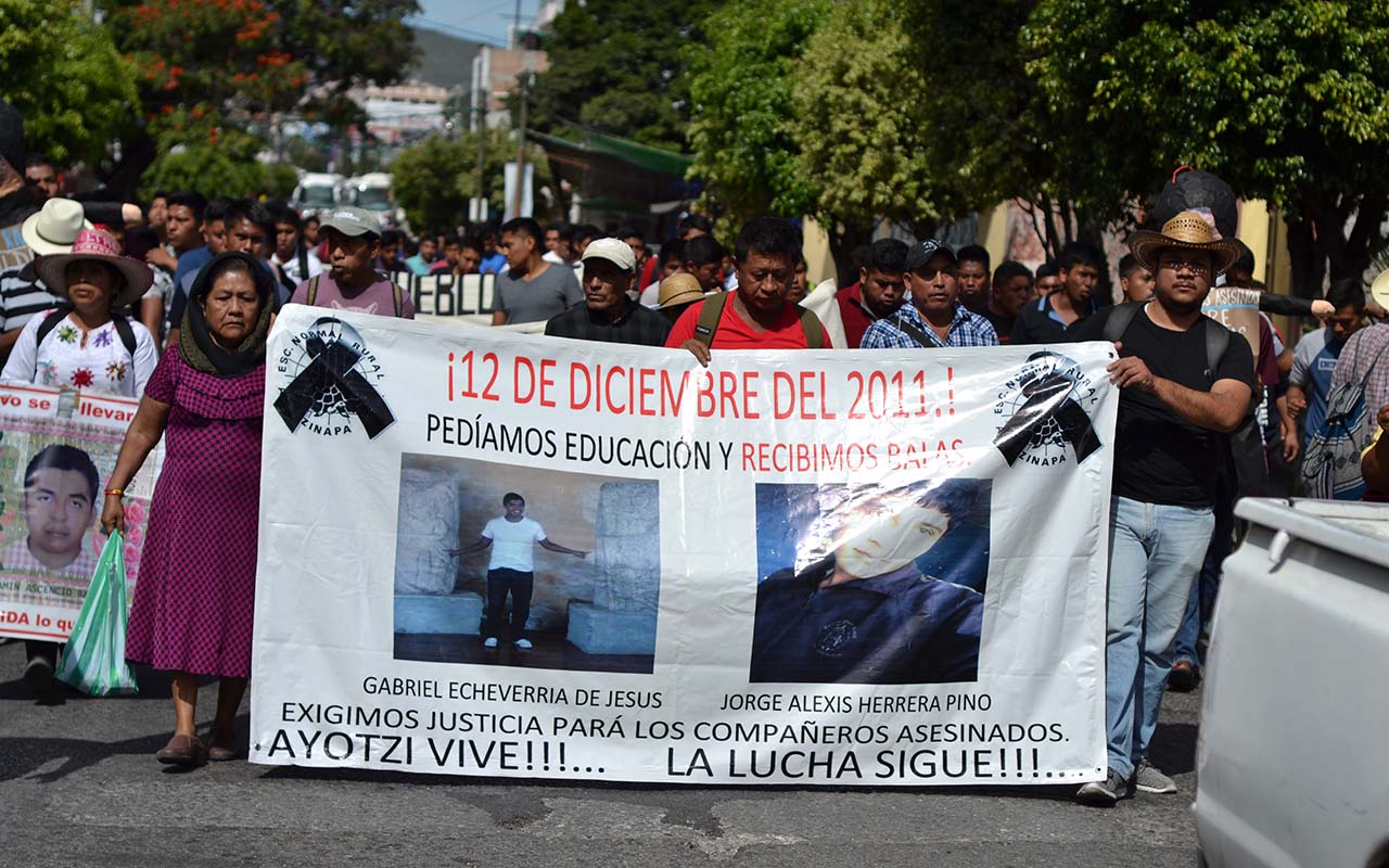 El doble asesinato de normalistas que apunta a la Policía Federal - Pie ...