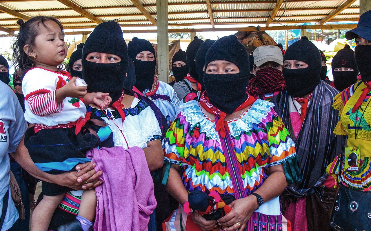 Las indígenas, en pie de lucha por sus derechos