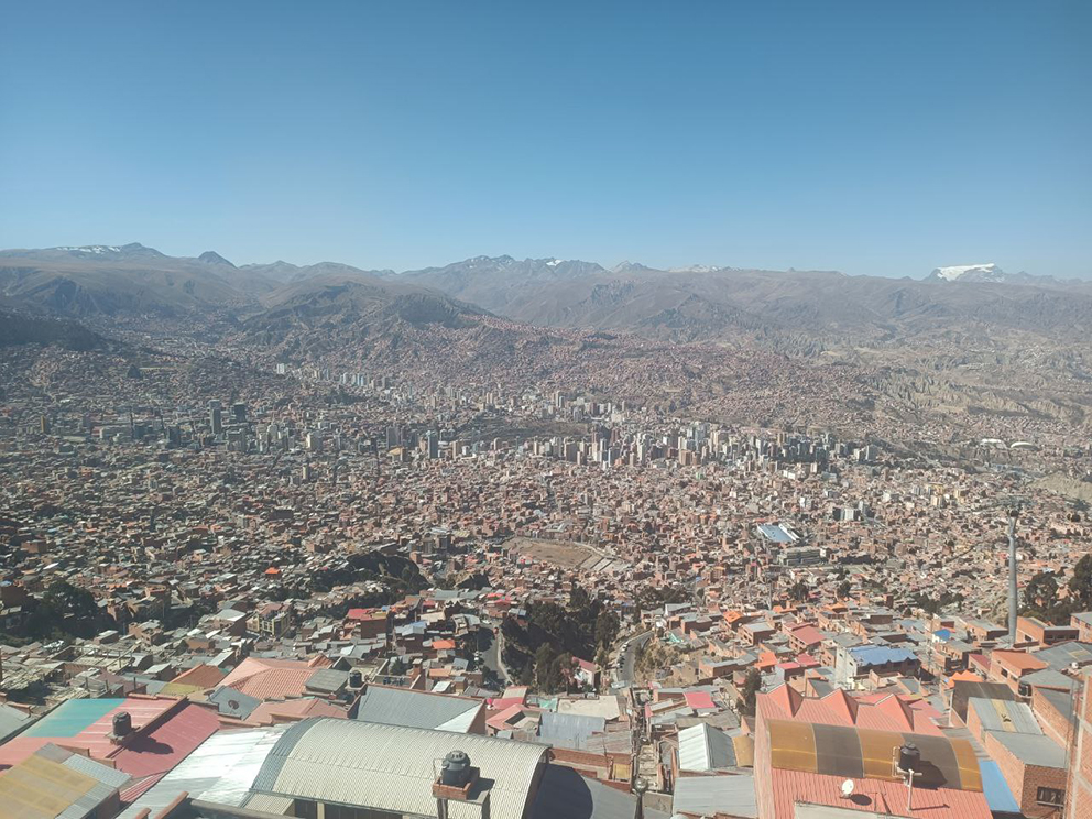 Vista de La Paz, la ciudad más poblada de Bolivia. Foto: José Ignacio De Alba