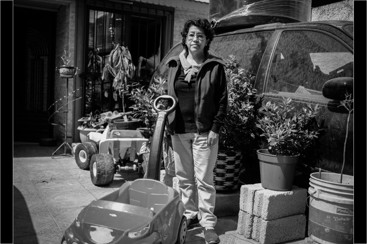 A sus 60 años, María Antonia sigue cuidando y maternando infancias ya que ahora se encuentra a cargo de su bisnieto Aristeo de apenas 2 años.